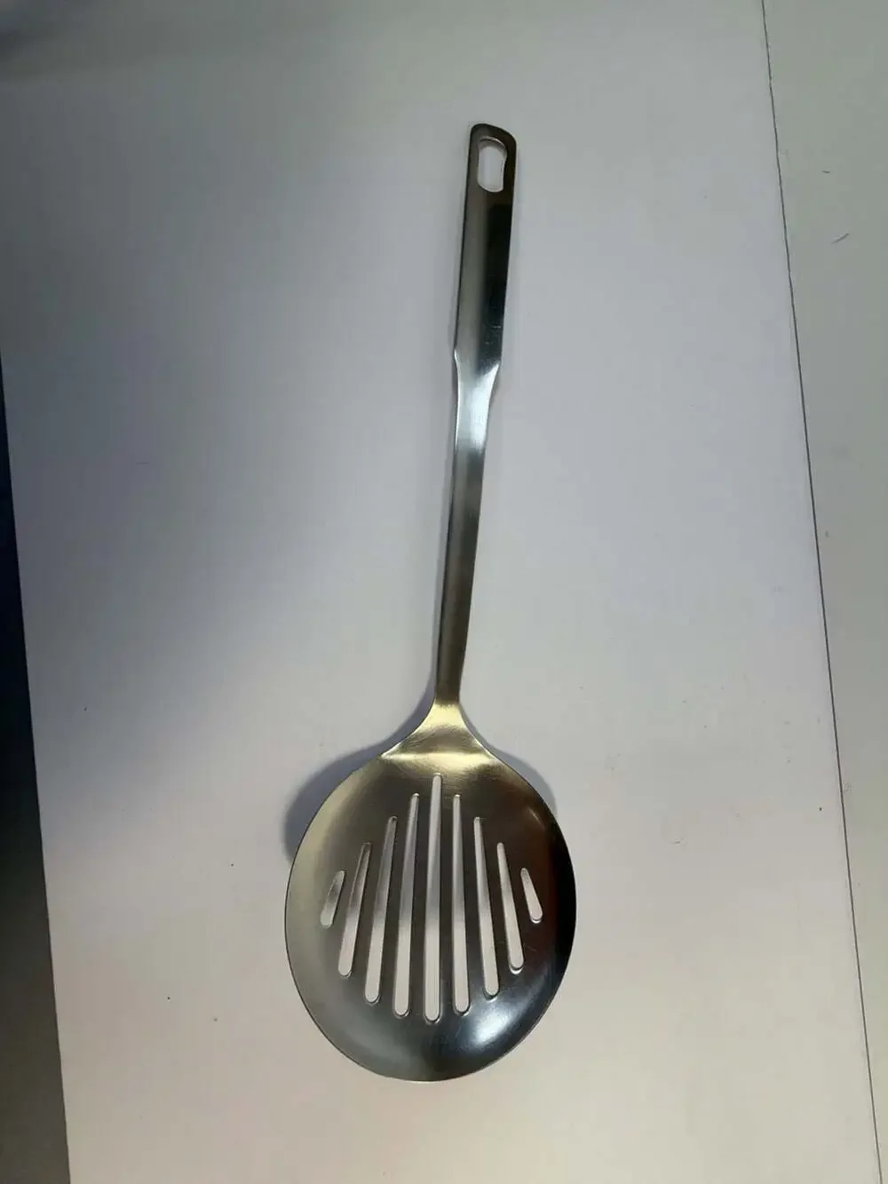 Vintage Inox Rostfrei Stainless Steel Slotted Serving Spoon